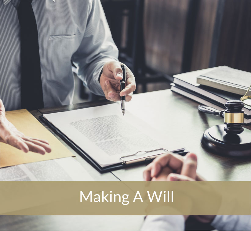 Making a will